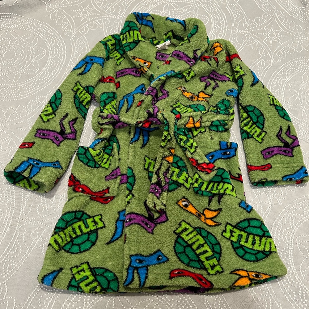 Ninja Turtles Robe Youth Size 6